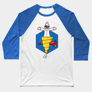 Pulcinella trombettella Baseball T-Shirt